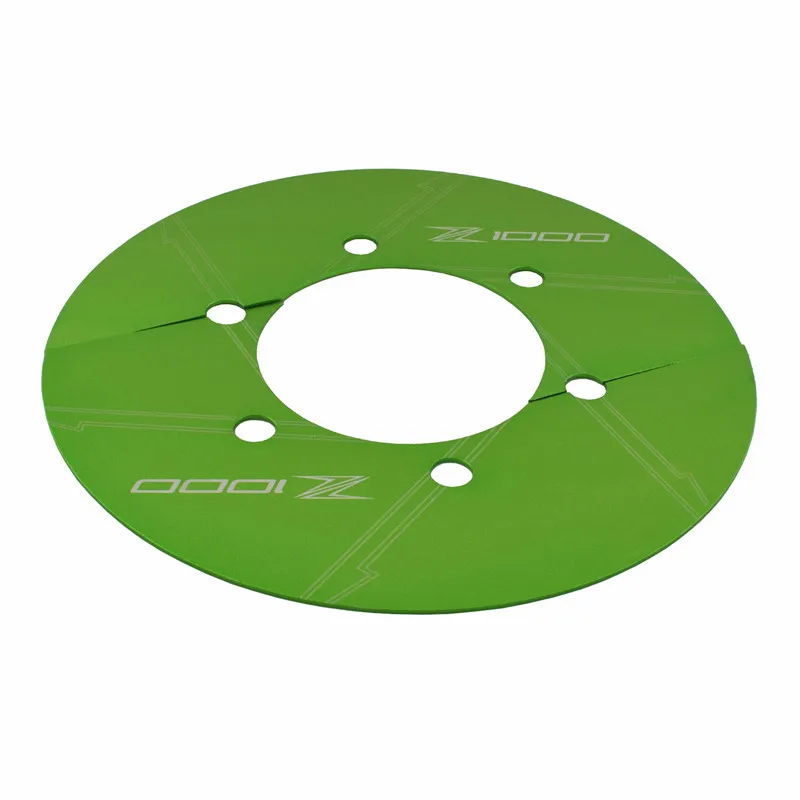 Green Waase для Kawasaki Z1000 2010 2011 2012 2013 сзади колесная цепь Шестерни декоративное покрытие - Цвет: Green