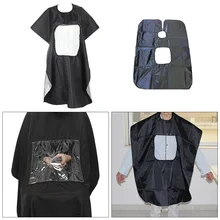 Лучшая продуктов унисекс профессиональная резка волос Водонепроницаемая Ткань Салон Парикмахерская фартук накидка для стрижки волос