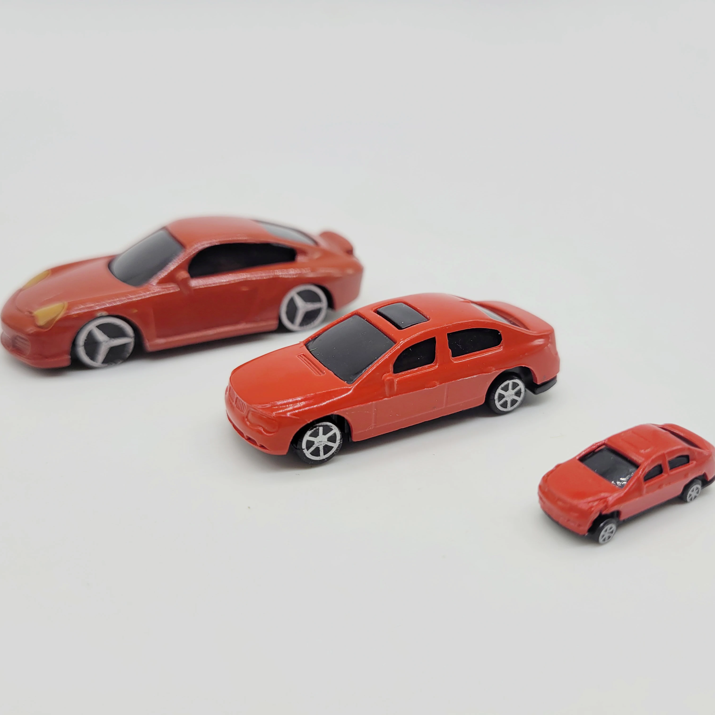 5Pcs Model Car Miniature Architecture Vehicle Railway Train Layout Landscape HO/TT/N scale Toy GIfts 1:75 1:87 1:100 1:150 1:200