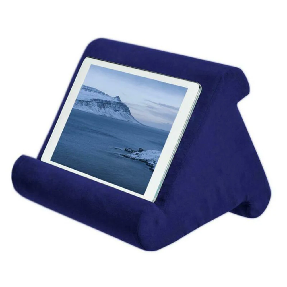 Мобильный кронштейн для Ipad, многоугольная мягкая подушка, подставка для Ipad, планшетов, книг, смартфонов, журналов, кронштейн