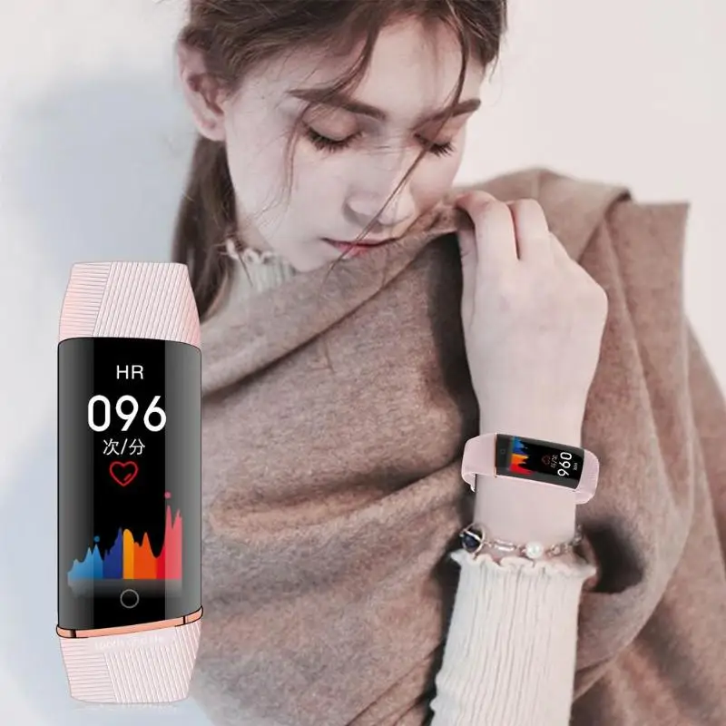 Смарт-браслет E98 фитнес-монитор сердечного ритма IP67 водонепроницаемый браслет