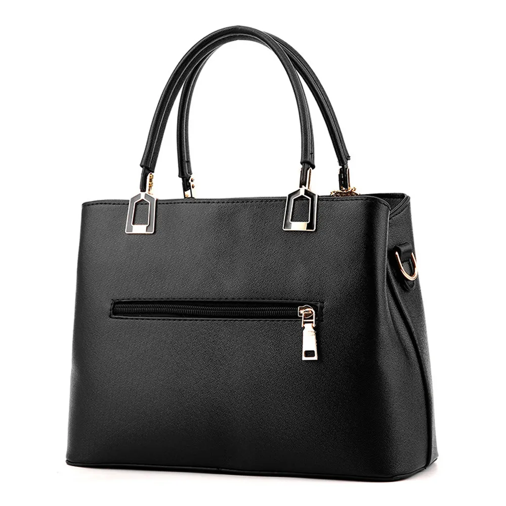 Женская Большая вместительная одноцветная сумка через плечо, сумка на плечо, высокое качество, сумка-кошелек, женская сумка, Bolsas Femininas#55