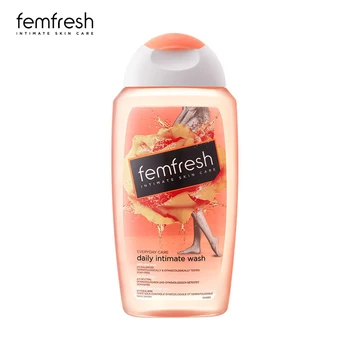 

Femfresh Vaginal Cleansing Women Cleaning Liquid Female Private Parts Care Cleanser Chamomile 250ml Skin Care Chamomile Flavor