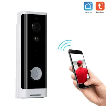 

Wireless WiFi Smart Doorbell Elaborate Manufacture Prolonged Durable 1080p IR Night Vision IP Cameras APP Control