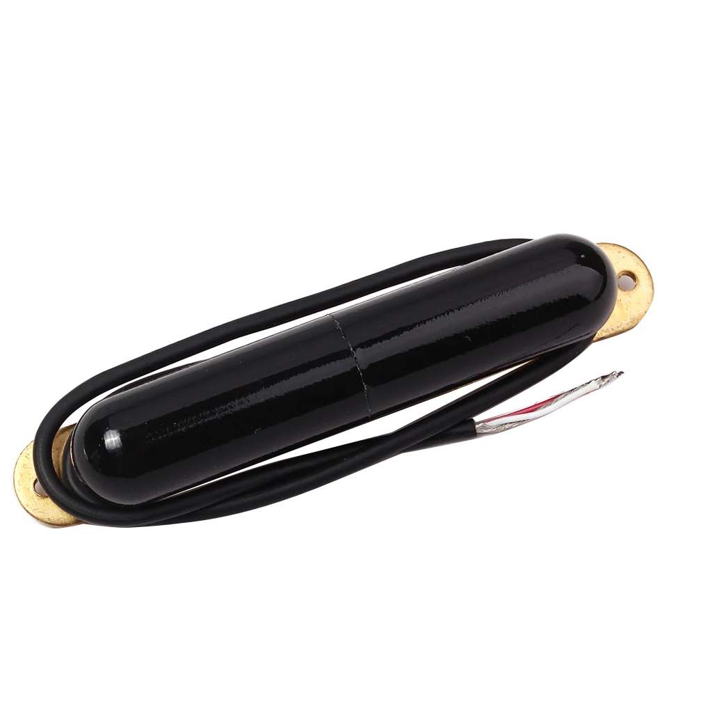 Wired Lipstick Tube Guitar Pickup Replacements Black Luthier Supply