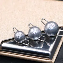 10 шт. Свинцовые Приманки в новом стиле, грузила, круглые спиральные грузила, рыболовные снасти, 4 г, 6 г, 8 г, рыболовные приманки