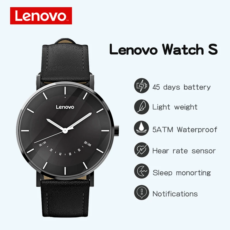 Lenovo analog smart watch Clearance
