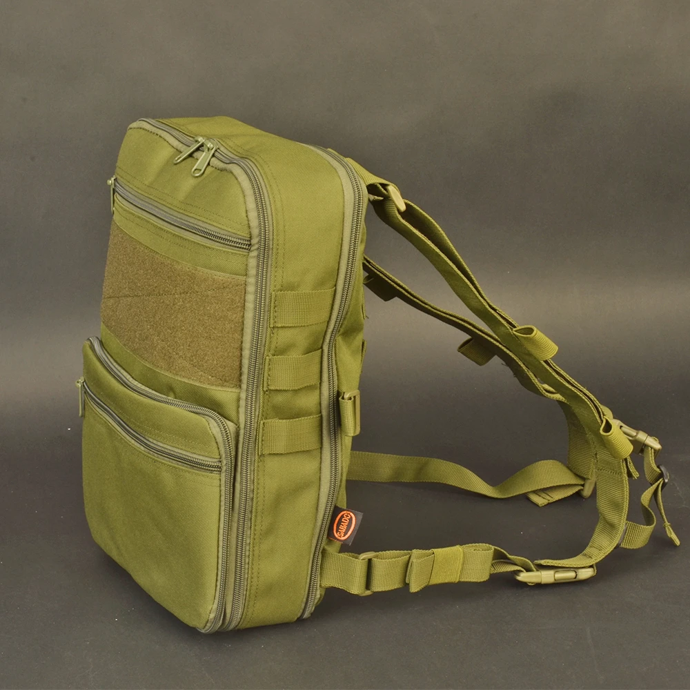 OD Flatpack D3 тактический рюкзак гидратации Перевозчик Molle Чехол для пейнпола военный снаряжение многоцелевой жилет штурмовой мягкий рюкзак для путешествий сумка - Цвет: OD