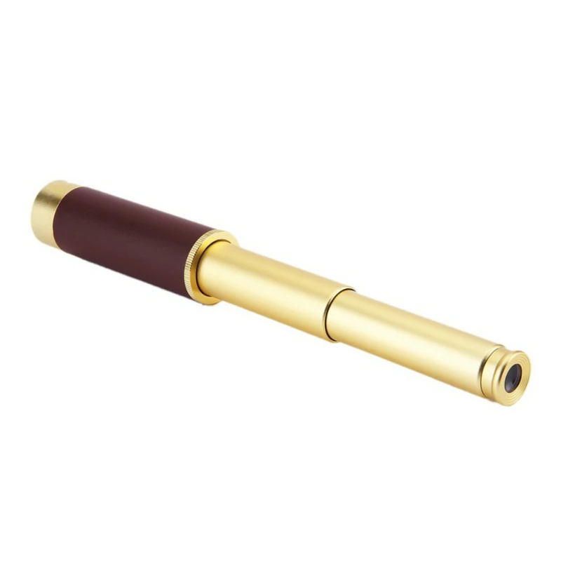 Adjustable 25x30 Telescope Monocular Telescope Optics Nautical Brass Spyglass Maritime Outdoor Camping Tools