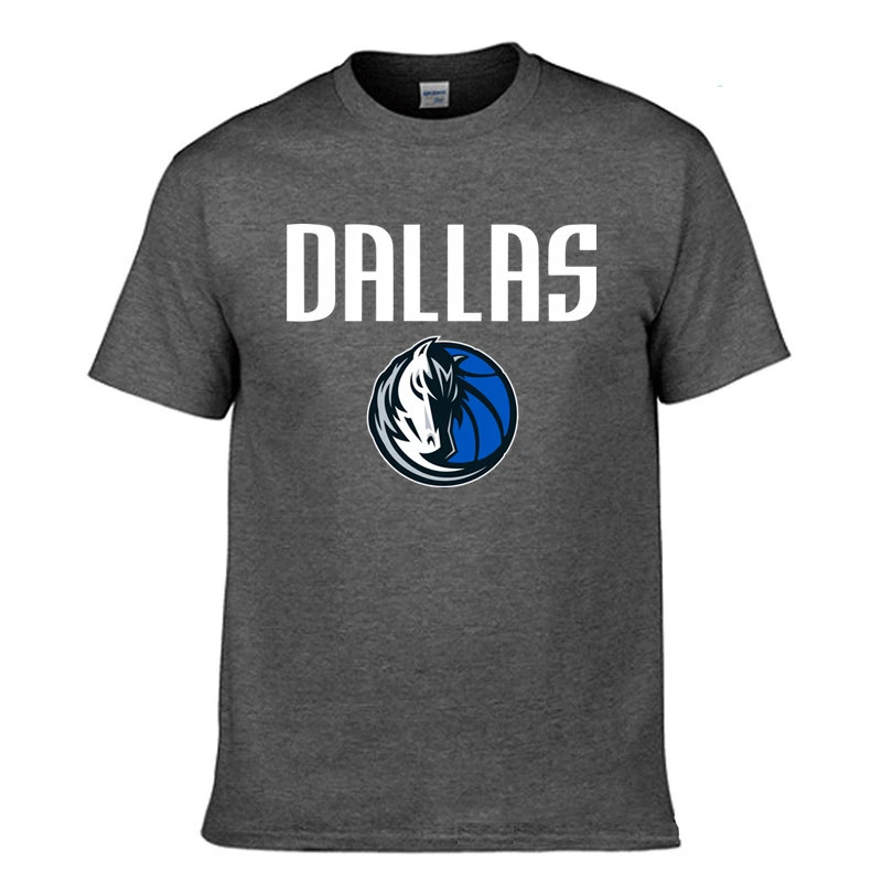 Hemp Gray Лука Doncic Dallas Баскетбол из хлопчатобумажной ткани, раздел-футболки NO.77 Doncic футболки Повседневное летние хлопковые футболки в стиле «хип-хоп» уличная Harajuku футболки - Цвет: Hemp Gray
