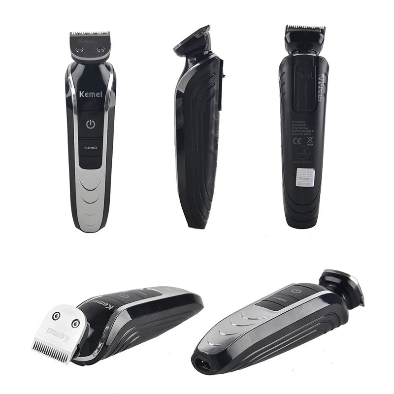 

KEMEI 5 in 1 Electric Hair Clipper With Limit Combs Trimmer Titanium Blade Hairclipper Cutting Machine Shearer KM-1832