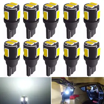 

10x W5W LED T10 LED Interior Car Lights For Citroen C5 C3 C4 Picasso Xsara Berlingo Saxo C2 C1 C4L DS3 Xantia leds for auto 12V