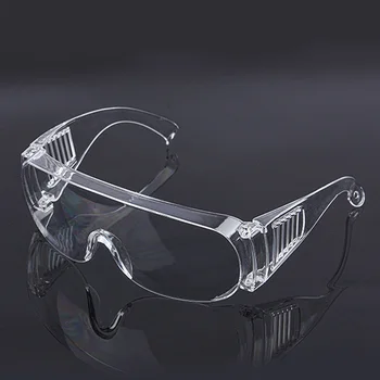 

Eyes Protection Goggles Anti-shock Anti-spray Anti-dust Transparent Glasses Chemical Lab Eyewear