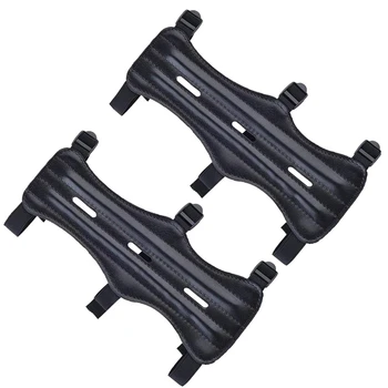 

2Pcs Archery Arm Guards Leather Forearm Protector Adjustable Bow Armguard Arm SweatBands for Men Women