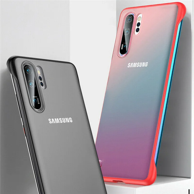 Ультратонкий бескаркасный Прозрачный матовый чехол для Samsung Galaxy J7 Max j3 2017 Pro Plus j730