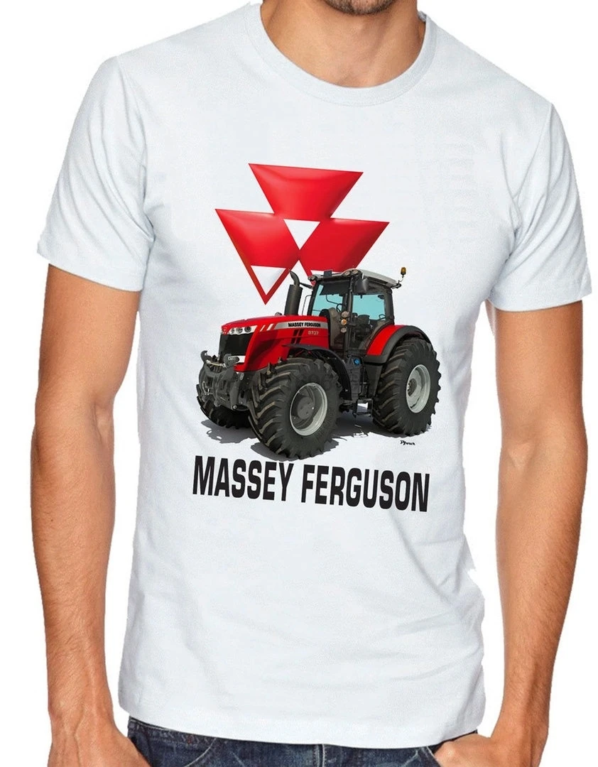 Massey Ferguson Для Мужчин's белая футболка | Мужская одежда