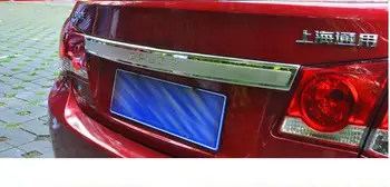 

High quality stainless steel Rear Trunk Lid Cover Trim For Chevrolet Cruze 2009 2010 2011 2012 2013 2014 Car Styling
