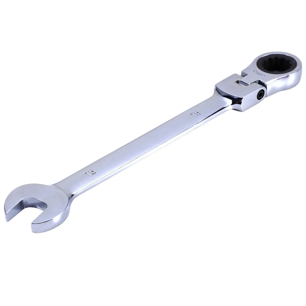 12 шт./компл. гибкий Реверсивный гаечный ключ с трещоткой, 8-19 мм гаечный ключ инструмент для гаечных ключей Набор klucze nasadowe