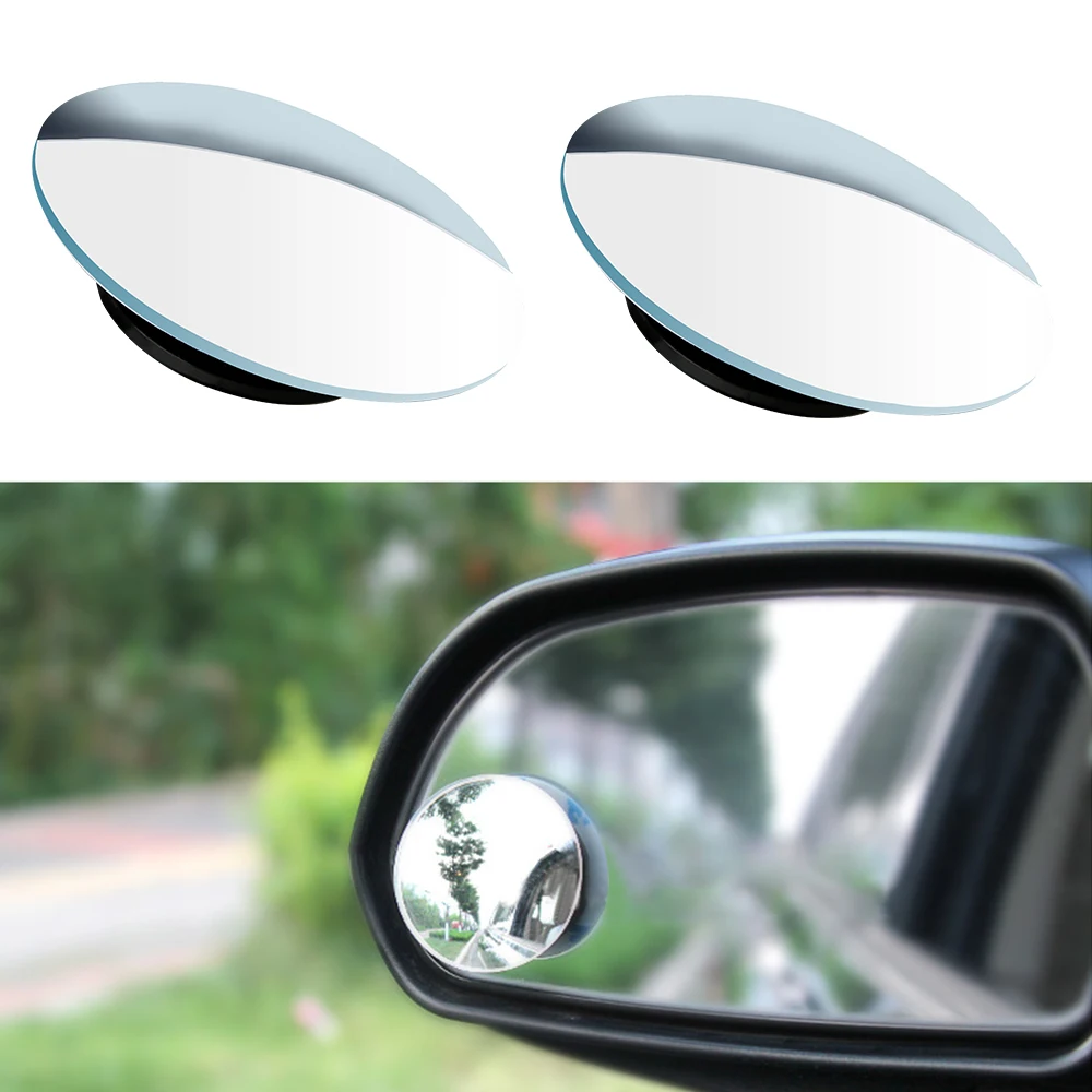 2 Pieces/Set Car Rearview Mirror Convex 360 Wide Angle for Vehicle Side Blindspot Blind Spot | Автомобили и мотоциклы