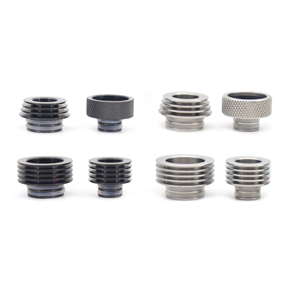 

Stainless steel 510 to 510 to 810 to 810 to 510 adapter Heat Sink Adapter For RDA RTA Atomizer Vape Mod