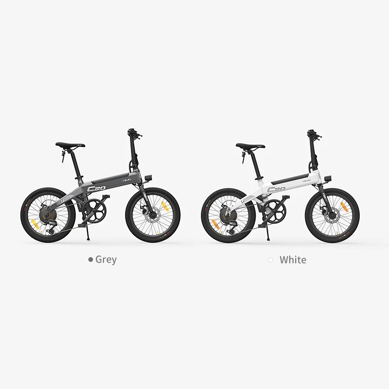 HIMO C20 электрический мопед велосипед 250 Вт Мотор складываемый электровелосипед 25 км/ч 80 км пробег 3 режима езды 20 дюймов шина E велосипед