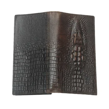 

Crocodile Pattern Genuine Leather Male Clutch Wallet alligator Men's Purse for Men's Clutch Bags Long Man Wallets Business Bags