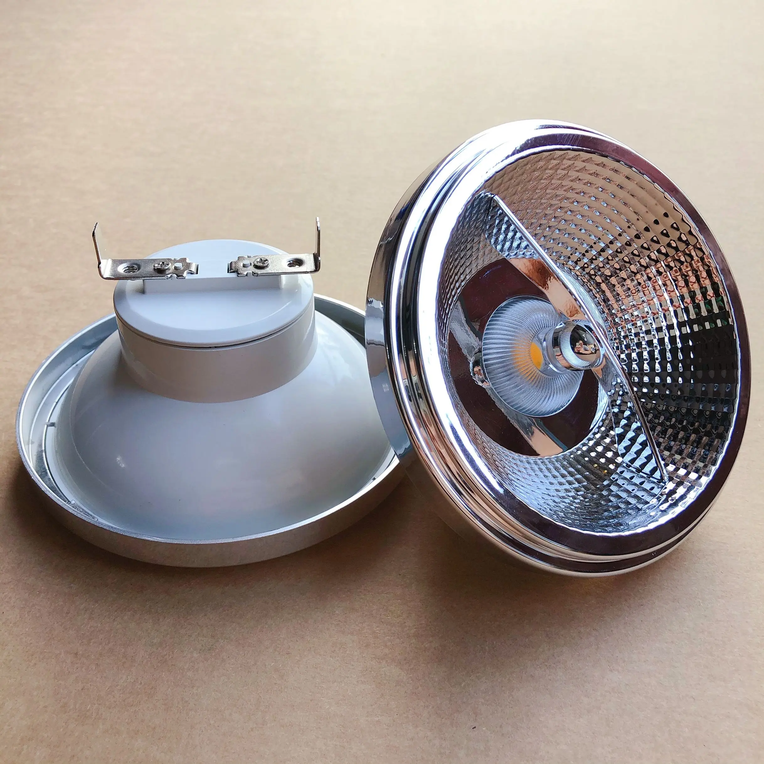 Wholesale Factory Directly AR111 LED Spotlight 10W 15W G53 GU10 QR111 LED Ceiling Lamps Downlights Dimmable AC220V 110V DC12V