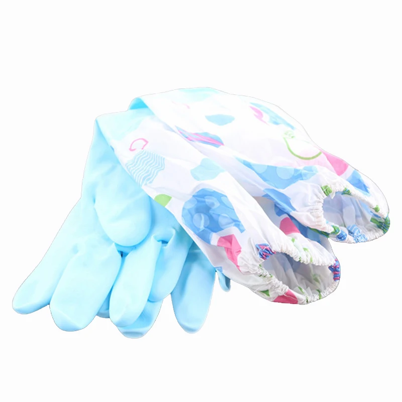 Бархатные латексные перчатки садовые перчатки для дома резиновые перчатки для уборки Водонепроницаемая скатерть перчатки кухня Чистка овощей перчатки