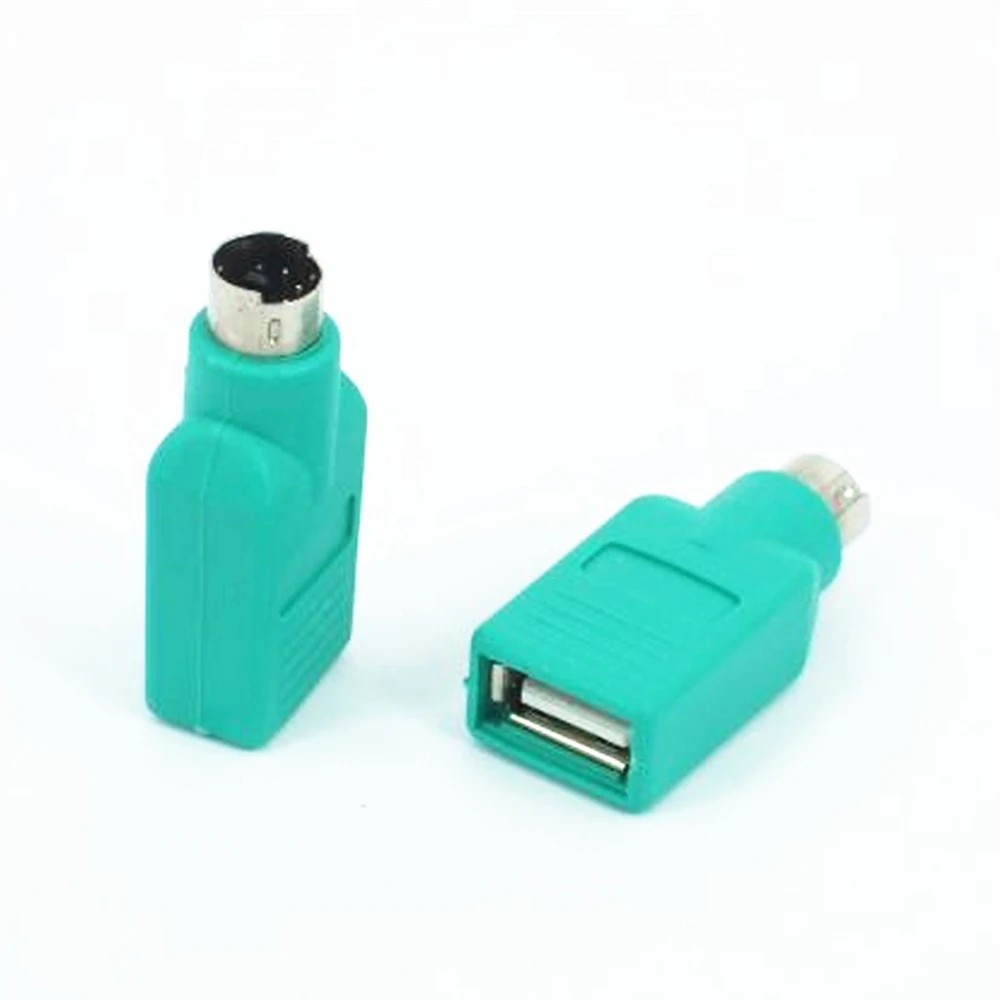 

High Quality 1PCS USB Female to PS2 PS/2 Male Adapter Converter Universal Keyboard Mouse Mice Accessories