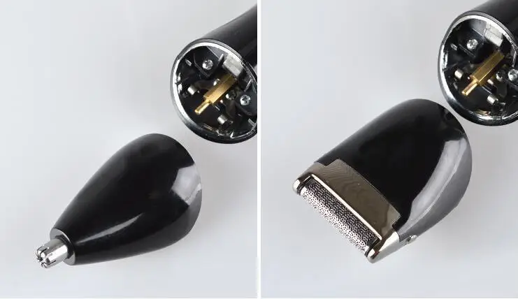 Kemei KM-590A машинка для стрижки волос бритва триммер волос на груди Ножи Машинка для удаления волос в носу 7 в 1 многофункциональная машинка для стрижки волос