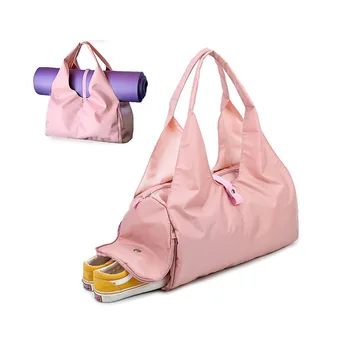 

Luggage Handbag Travel Bags Multifunctional Weekend Carry On Korean Fitness Shoulder Bag Yoga Sport Quitte Bags for Women