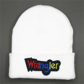 

Cotton angle letter embroidery Thicken knitted hat winter warm hat Skullies cap beanie hat for kid men and women 39