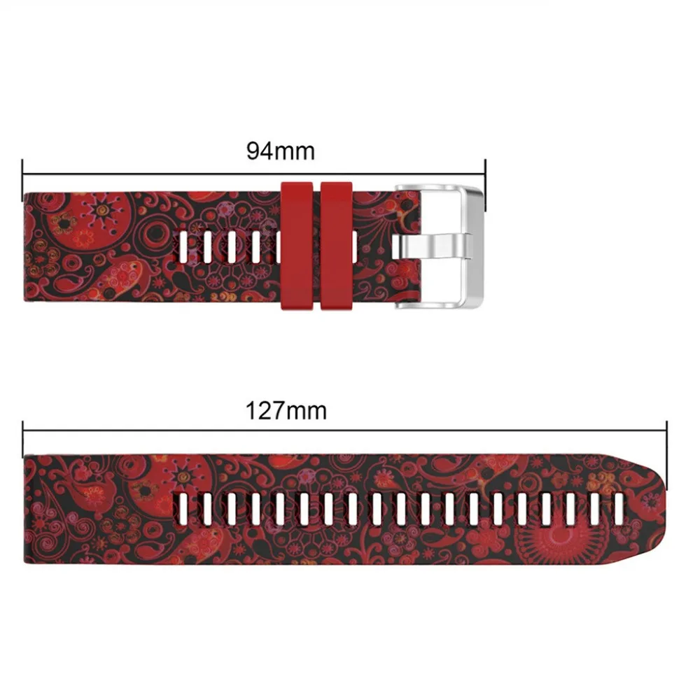 Ремешок на запястье для Garmin замена из силикагеля, мягкий ремешок для быстрой установки Garmin Fenix 5 Plus Прямая поставка