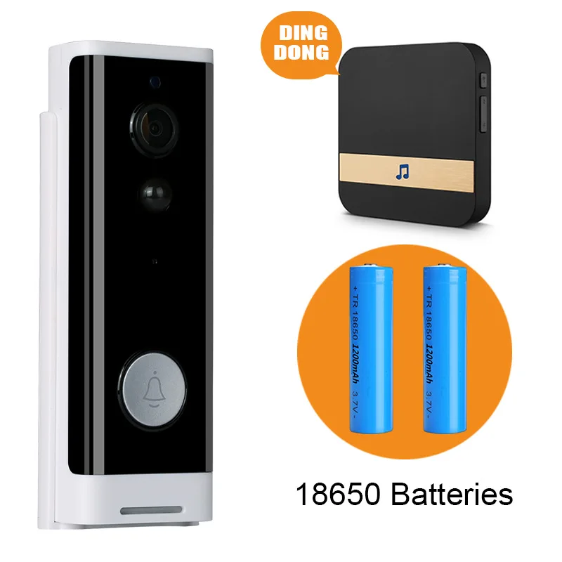  Tuya Smart Video Doorbell 1080P WiFi Video Intercom APP Remote Control Wireless Door Bell Camera Al