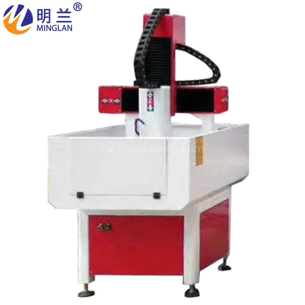 High Precision 6060 Stone Carving 2.2kw Metal Milling Machine CNC 600x600 4040 6060 Wood PCB Engraving