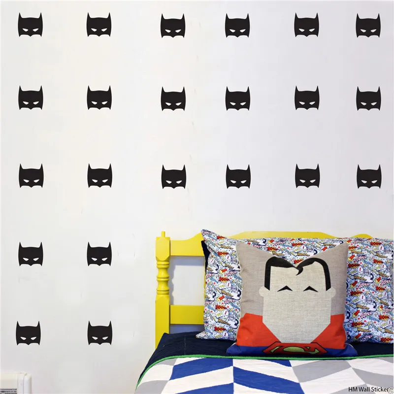 

20 x Bat Halloween Wall Stickers Decal Removable Art Home Decor NORTH Bat Mask Wall Sticker