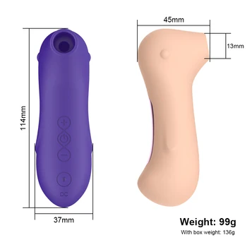 Clitoral Sucking Vibrator 10 Intensities Modes Sex Toy for Women Adorime Clitoris Nipples Suction Stimulator for Couples or Solo 4