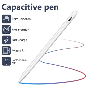

Tablet Pen Touch Screen Drawing Pen Smart Capacitive Stylus Pen Tablet Draw Touch Pencil for Apple iPad 3/4/Mini 5
