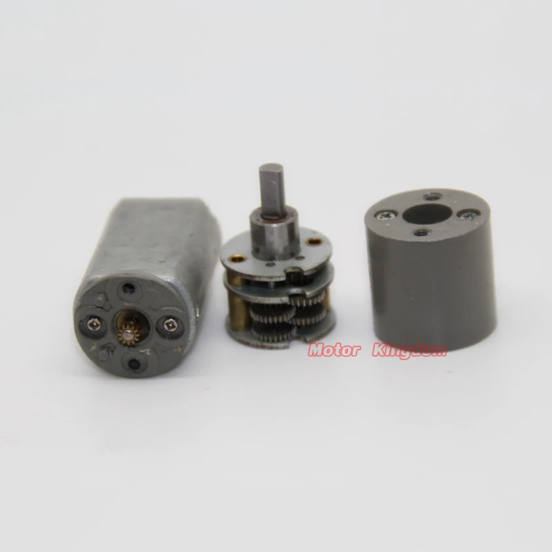 DC1.5V-4.5V 3V 300 об/мин медленно Скорость мини 180 Полный редукции металла коробка передач, редукторный двигатель 4 мм D вал DIY салона автомобиля Робот игрушка