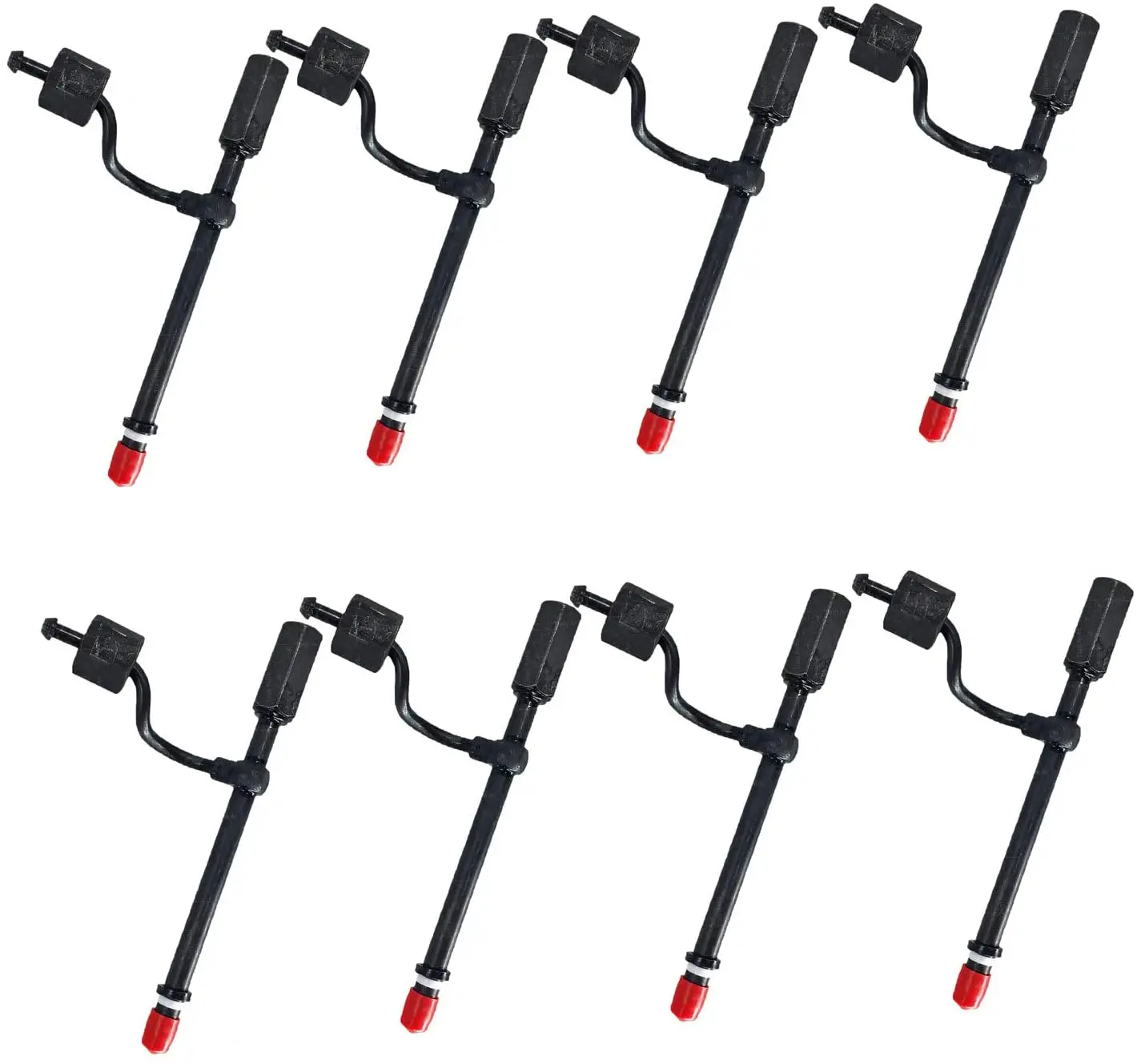 

8PCS Fuel Injectors 1W-5829 1W5829 for Caterpillar Engine 3208 CAT 225 613B 613C 931B