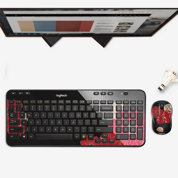 

Logitech Notebook Mice Mouse Pro Gamer MK365 Wireless Mouse Keyboard Combo Set Mini Multimedia Keyboard Mice Office
