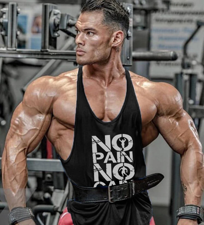 Nuevas llegadas de culturismo stringer tanque superior gimnasio camiseta sin mangas Hombre Fitness chaleco camiseta ropa deportiva entrenamiento tanktop