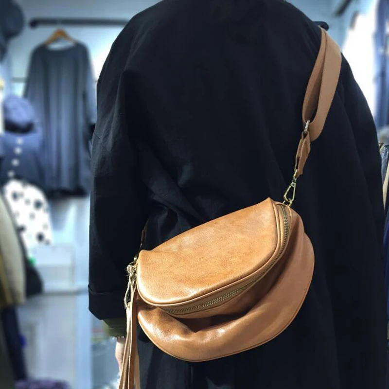 NIUBOA женская мягкая натуральная кожа сумка на плечо Специальный классный дизайн женские повседневные сумки через плечо Feminina роскошный тренд Bolsos