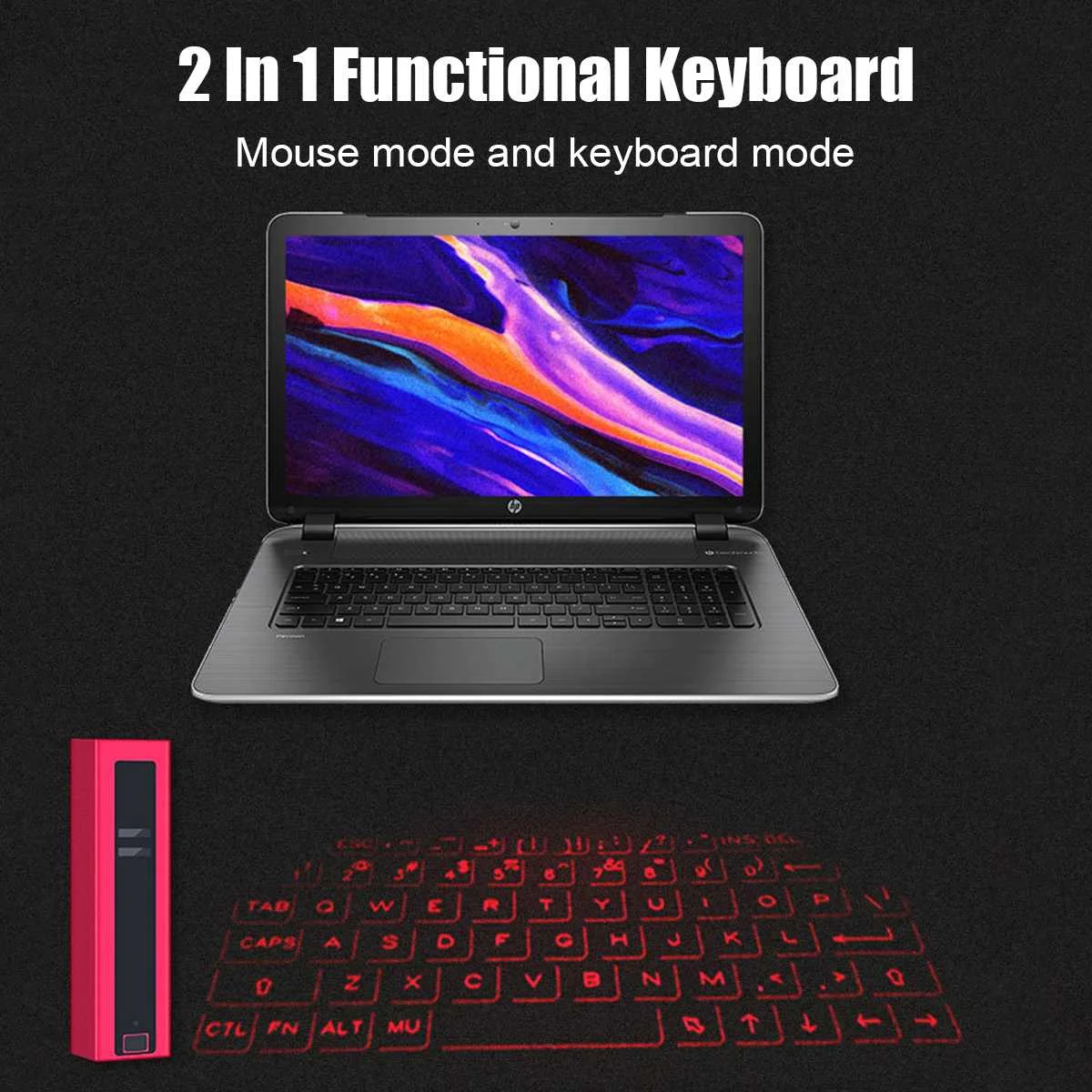 

bluetooth Laser Keyboard Wireless Virtual Projection keyboard Portable Voice bluetooth Speaker For Any Mobile Tablet Device
