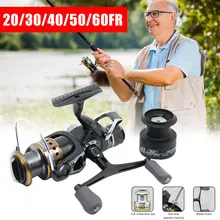 

New Fishing Reel Double Rocker Arm Metal Unidirectional Gapless Fish Line Wheel Fishing Accessories Tools