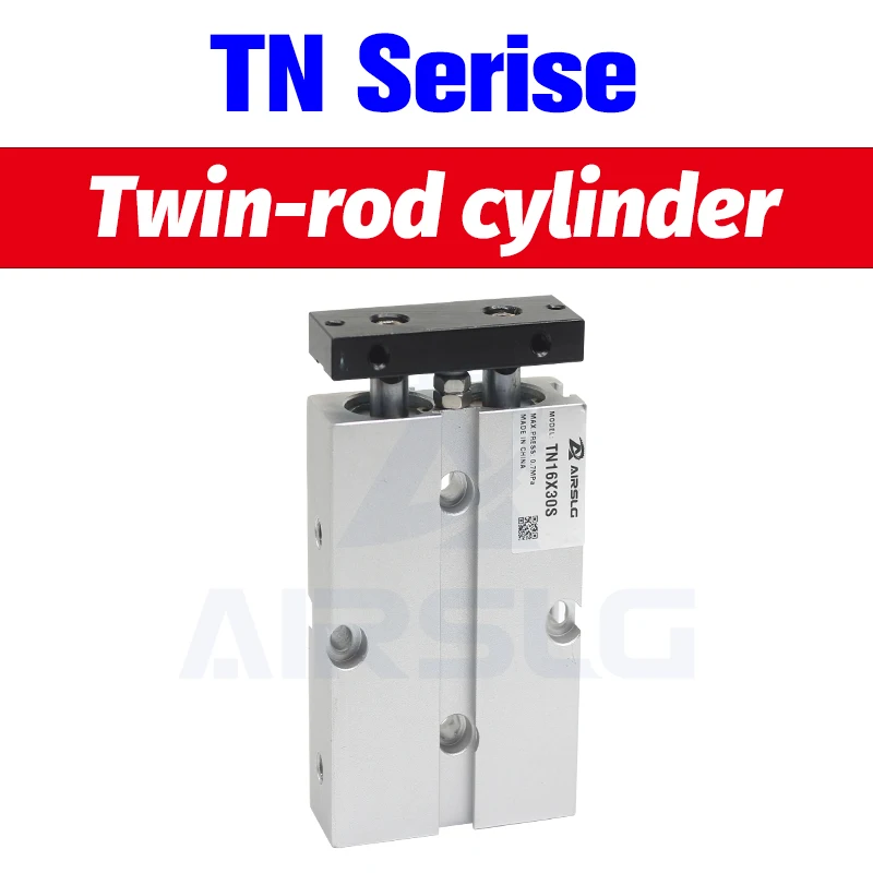 

AIRTAC Type Twin-rod cylinder TN double acting bore size 10mm stroke 10-100 with magnet Air Cylinder TN10X10S TDA10X30S TN10X50S
