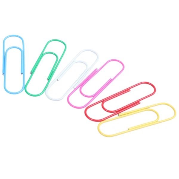 

40 Pack 4 Inches Mega Large Paper Clips - 100Mm Office Supply Accessories Cute Paper Needle Multicolor Bookmark.