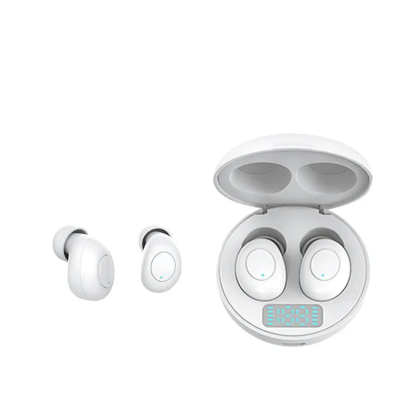 2 Беспроводные наушники Bluetooth 5,0 TWS, беспроводные Bluetooth наушники для iPhone, samsung, Xiaomi, светодиодный дисплей, гарнитура с микрофоном - Цвет: 2