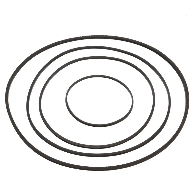 Onsale 100pcs Professional Black Mix Cassette Tape Belt Square Universal 40-135mm Machine Belt For Recorders Walkman DVD Drive