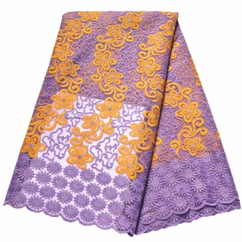 

african lace fabric materials 5yards piece for women dress tulle lace 2019 high quality lace trim flower lace fabric bridal